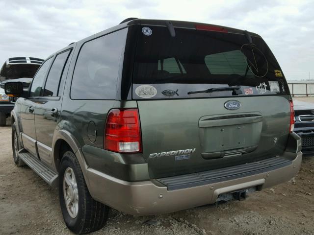 1FMEU17W63LB86572 - 2003 FORD EXPEDITION GREEN photo 3