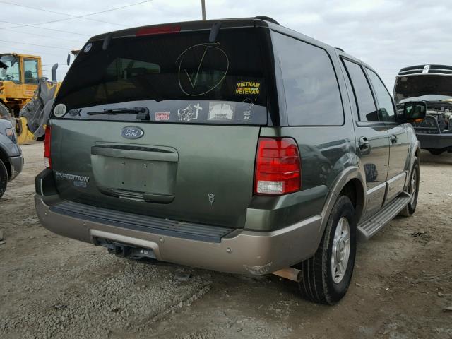 1FMEU17W63LB86572 - 2003 FORD EXPEDITION GREEN photo 4