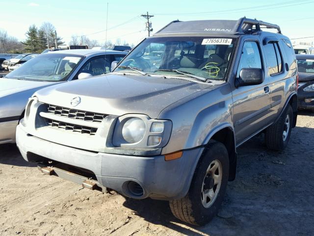 5N1ED28T84C665216 - 2004 NISSAN XTERRA XE GRAY photo 2