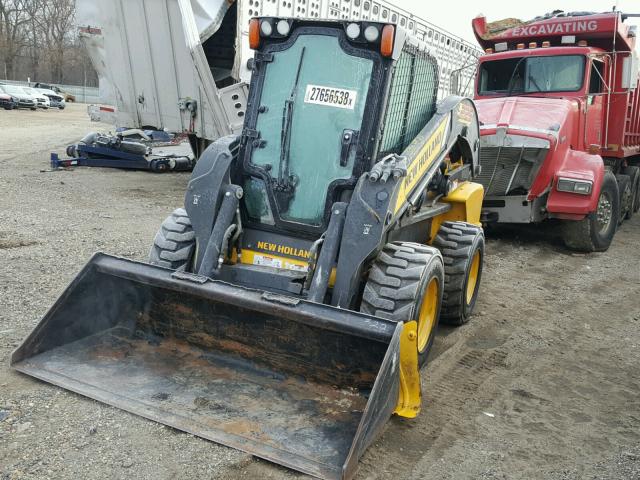 JAF0L225LDM473087 - 2013 NEWH SKIDLOADER YELLOW photo 2