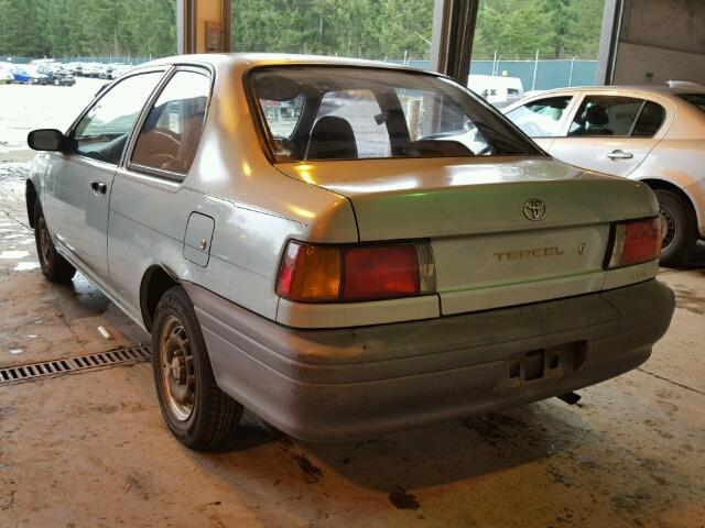 JT2EL46B4N0256011 - 1992 TOYOTA TERCEL STD GREEN photo 3