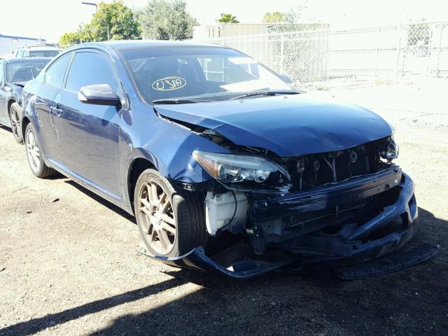 JTKDE167770185244 - 2007 TOYOTA SCION TC BLUE photo 1