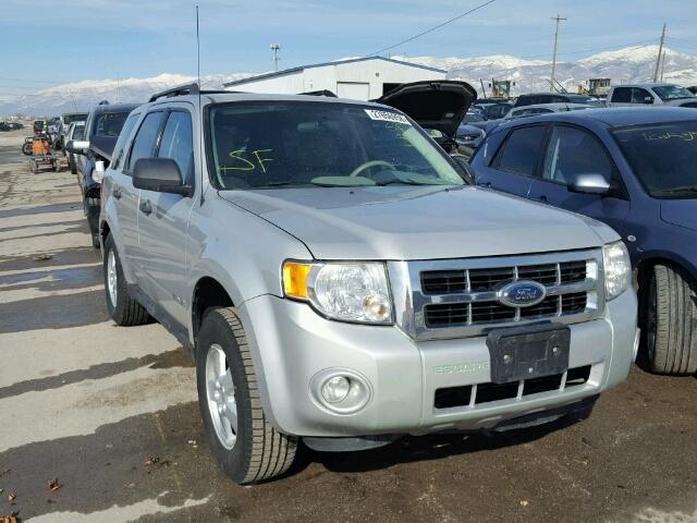 1FMCU03ZX8KC72790 - 2008 FORD ESCAPE XLT SILVER photo 1