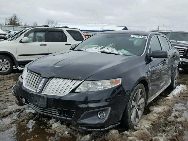 1LNHM94R99G601492 - 2009 LINCOLN MKS BLACK photo 2