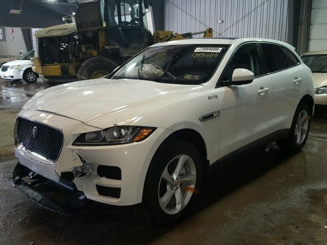 SADCJ2FX9JA259998 - 2018 JAGUAR F-PACE PRE WHITE photo 2