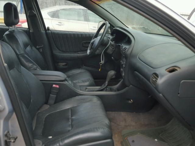 1G2WP52K1YF317123 - 2000 PONTIAC GRAND PRIX ვერცხლისფერი ფოტო 5