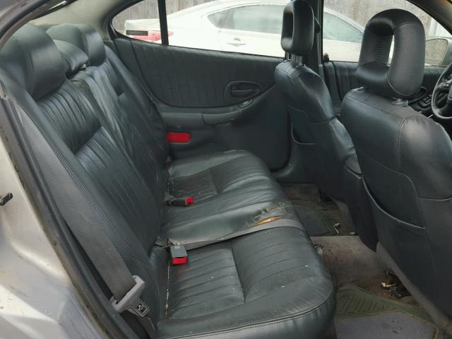 1G2WP52K1YF317123 - 2000 PONTIAC GRAND PRIX ვერცხლისფერი ფოტო 6
