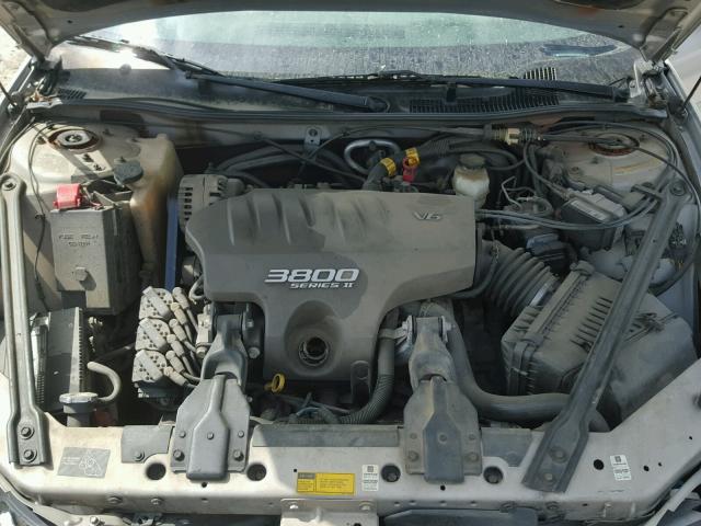 1G2WP52K1YF317123 - 2000 PONTIAC GRAND PRIX ვერცხლისფერი ფოტო 7