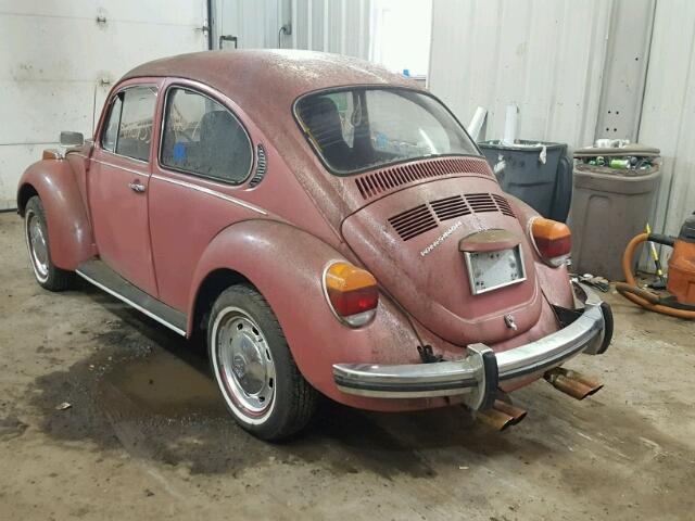 1332215297 - 1974 VOLKSWAGEN BEETLE PINK photo 3