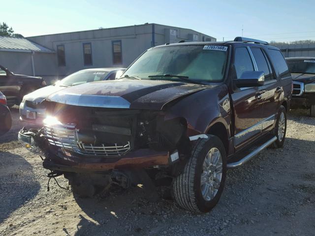 5LMJJ2J56AEJ09633 - 2010 LINCOLN NAVIGATOR წითელი ფოტო 2