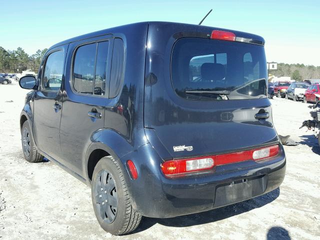 JN8AZ2KR0AT169487 - 2010 NISSAN CUBE BASE BLACK photo 3