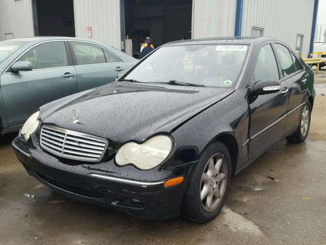 WDBRF61J13A413610 - 2003 MERCEDES-BENZ C 240 RED photo 2