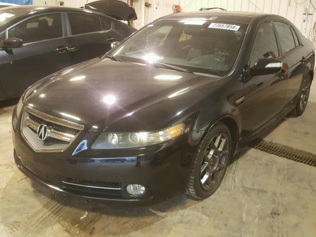 19UUA76597A007531 - 2007 ACURA TL TYPE S BLACK photo 2