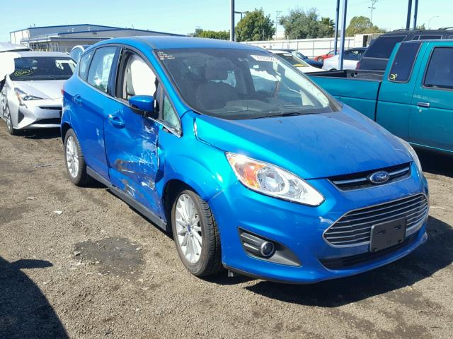 1FADP5CU9DL537808 - 2013 FORD C-MAX PREM BLUE photo 1