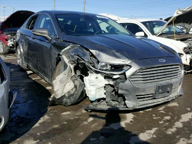 3FA6P0D99ER202489 - 2014 FORD FUSION TIT GRAY photo 1