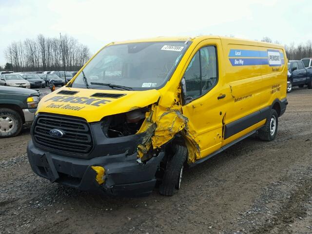 1FTYR2ZM0GKA97936 - 2016 FORD TRANSIT T- YELLOW photo 2