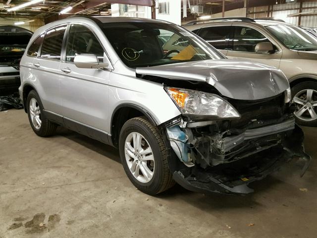 JHLRE4H79BC024478 - 2011 HONDA CR-V EXL SILVER photo 1