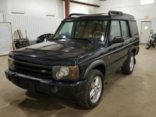 SALTW19434A862760 - 2004 LAND ROVER DISCOVERY BLACK photo 2