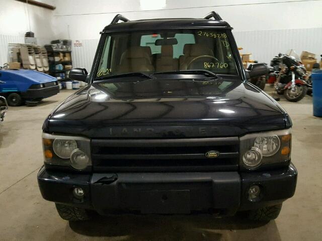 SALTW19434A862760 - 2004 LAND ROVER DISCOVERY BLACK photo 9