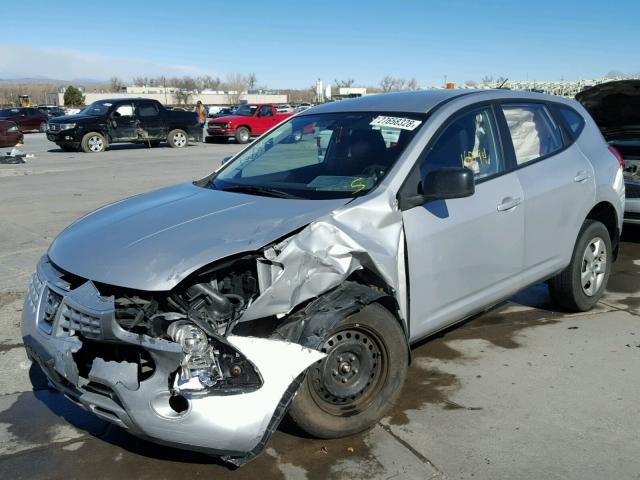 JN8AS58T99W329756 - 2009 NISSAN ROGUE S SILVER photo 2