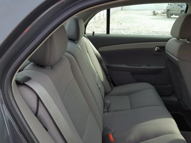 1G1ZG57B29F254433 - 2009 CHEVROLET MALIBU LS ნაცრისფერი ფოტო 6