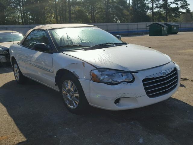 1C3EL65R46N164648 - 2006 CHRYSLER SEBRING LI WHITE photo 1