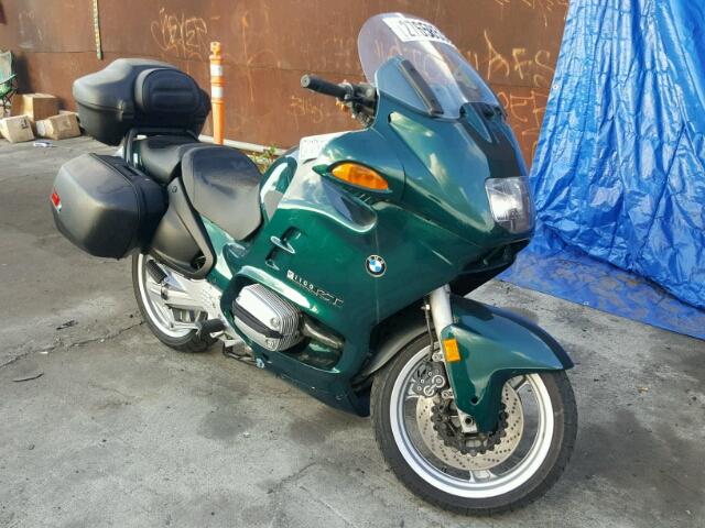 WB10418A3XZC65489 - 1999 BMW R1100 RT GREEN photo 1