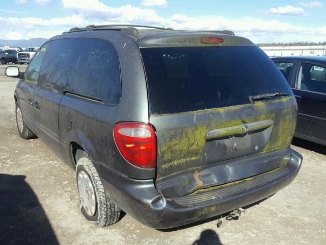 2C4GP44362R693266 - 2002 CHRYSLER TOWN & COU GREEN photo 3