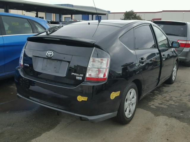 JTDKB20U340096973 - 2004 TOYOTA PRIUS BLACK photo 4