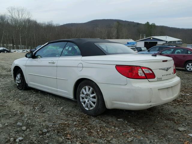 1C3LC45K18N224290 - 2008 CHRYSLER SEBRING WHITE photo 3