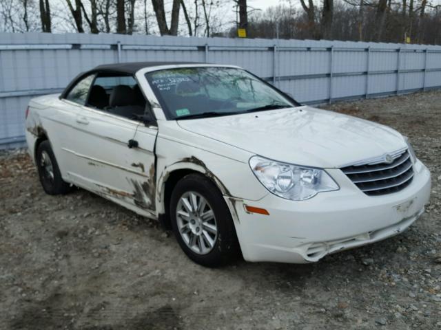 1C3LC45K18N224290 - 2008 CHRYSLER SEBRING WHITE photo 9