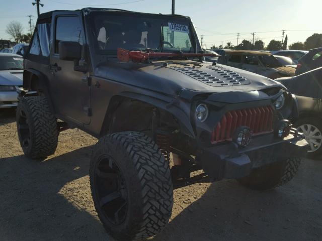 1J4AA2D14AL102220 - 2010 JEEP WRANGLER S BLACK photo 1