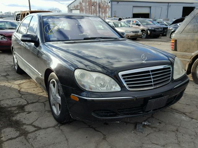 WDBNG75J24A432311 - 2004 MERCEDES-BENZ S 500 BLACK photo 1