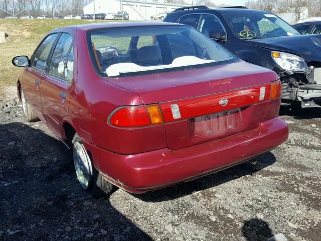 1N4AB41D3SC729799 - 1995 NISSAN SENTRA XE RED photo 3