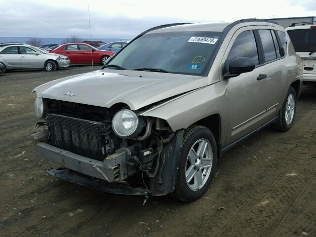 1J4FT47BX9D134773 - 2009 JEEP COMPASS SP GOLD photo 2