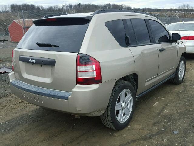 1J4FT47BX9D134773 - 2009 JEEP COMPASS SP GOLD photo 4