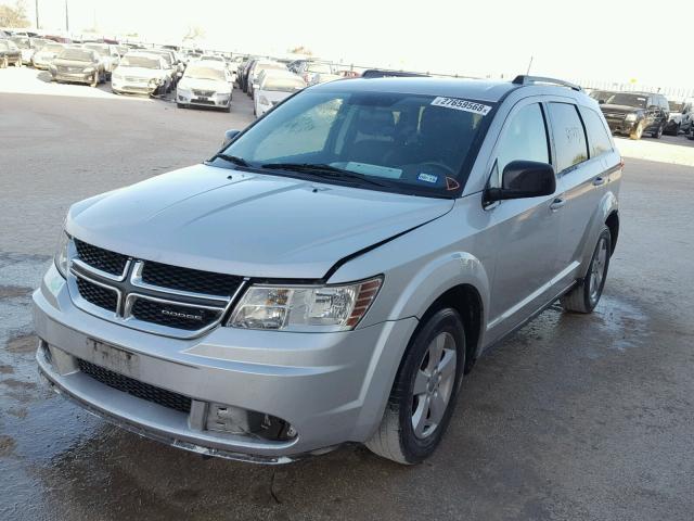 3D4PG4FB4BT513898 - 2011 DODGE JOURNEY EX SILVER photo 2