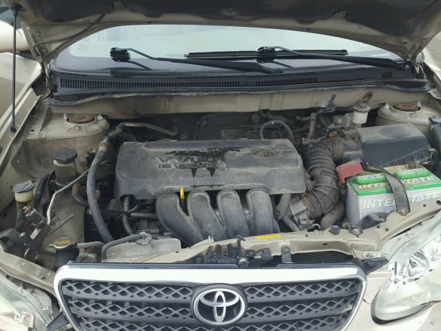 2T1BR32E16C710015 - 2006 TOYOTA COROLLA CE GOLD photo 7