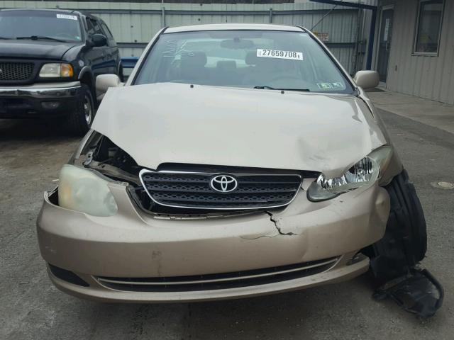 2T1BR32E16C710015 - 2006 TOYOTA COROLLA CE GOLD photo 9