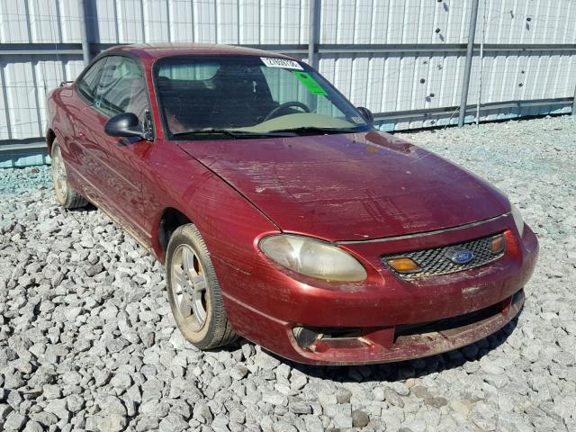3FAFP11333R157942 - 2003 FORD ESCORT ZX2 RED photo 1