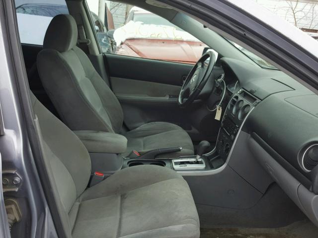 1YVHP80C475M30273 - 2007 MAZDA 6 I GRAY photo 5