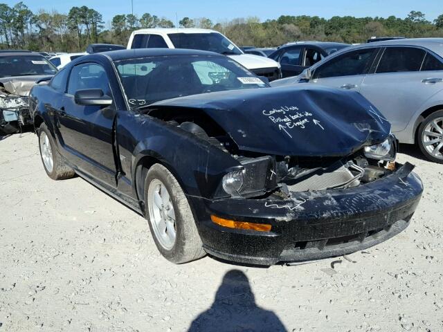 1ZVHT82H185155745 - 2008 FORD MUSTANG GT BLACK photo 1