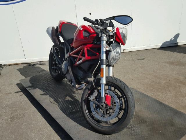 ZDM1RANN6EB073152 - 2014 DUCATI MONSTER 79 RED photo 1