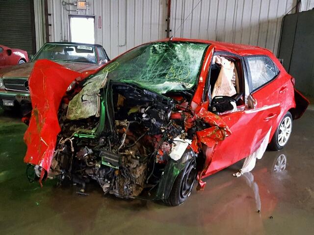 JM1DE1KZ1E0174834 - 2014 MAZDA MAZDA2 SPO 红色 照片 2