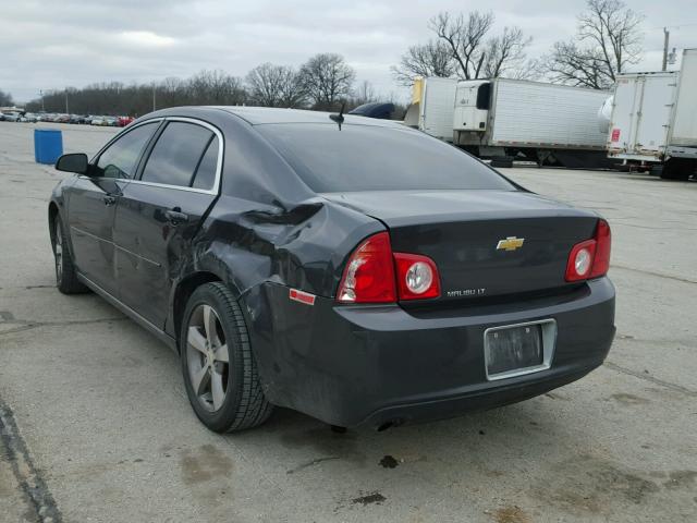 1G1ZC5E16BF254656 - 2011 CHEVROLET MALIBU 1LT 灰色 照片 3
