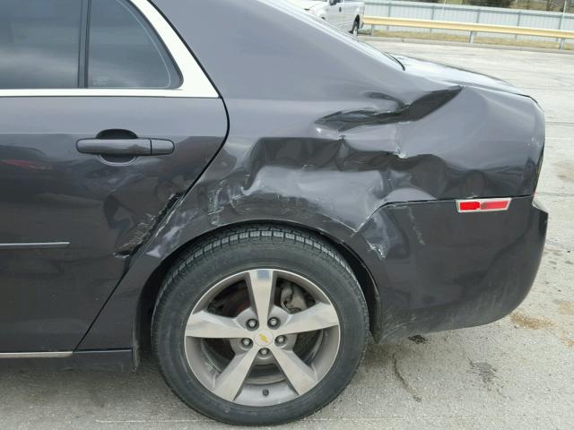 1G1ZC5E16BF254656 - 2011 CHEVROLET MALIBU 1LT 灰色 照片 9