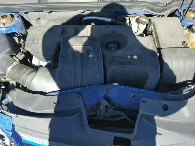 1G1AK52F957559888 - 2005 CHEVROLET COBALT BLUE photo 7