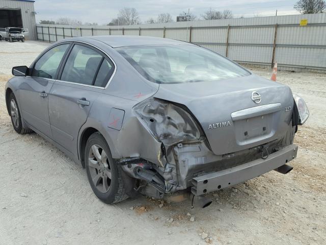 1N4AL21E38N510560 - 2008 NISSAN ALTIMA 2.5 GRAY photo 3