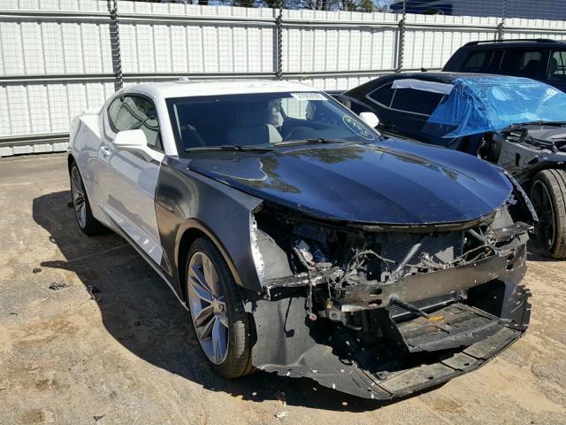 1G1FB1RS6H0116435 - 2017 CHEVROLET CAMARO LT WHITE photo 1