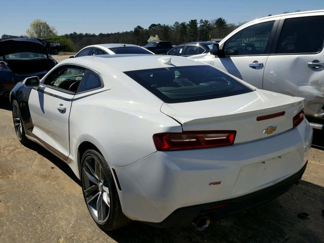 1G1FB1RS6H0116435 - 2017 CHEVROLET CAMARO LT WHITE photo 3